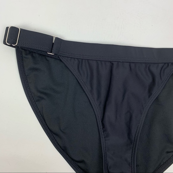 Fabletics Meg Black Bikini Bottom size large - Picture 5 of 8